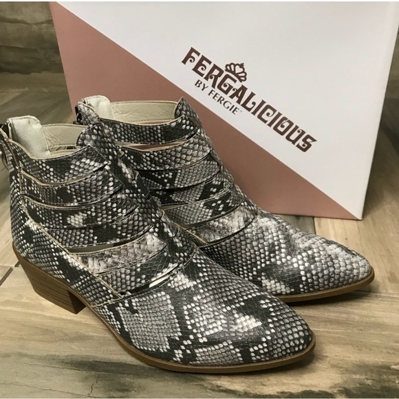 Fergalicious Shoes - FERGALICIOUS Malaki Natural Booties